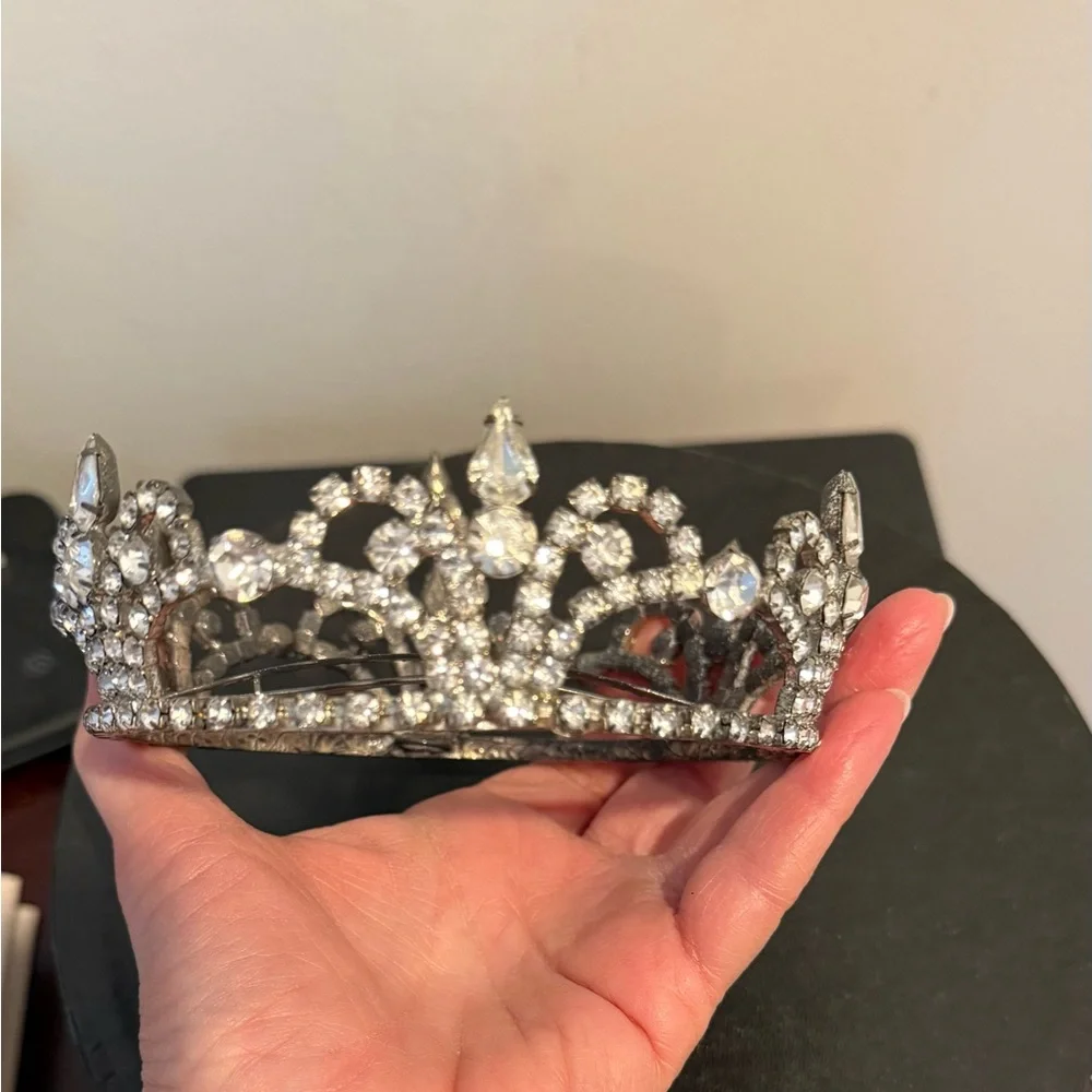 Sparkling Silver Tiara